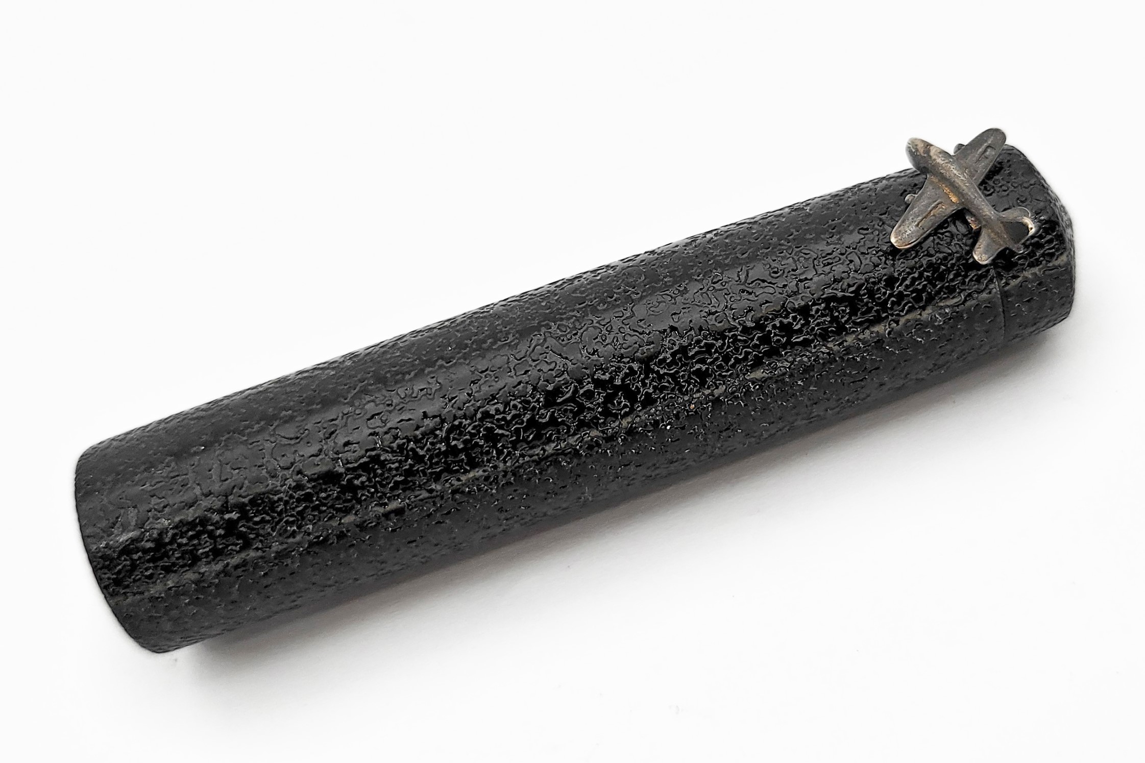 NakayaPiccoloLongWriterIshimeKanshitsuBlackFPwithAeroplaneStopper_G